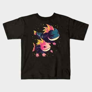 Axolotl Fathers Day Kids T-Shirt